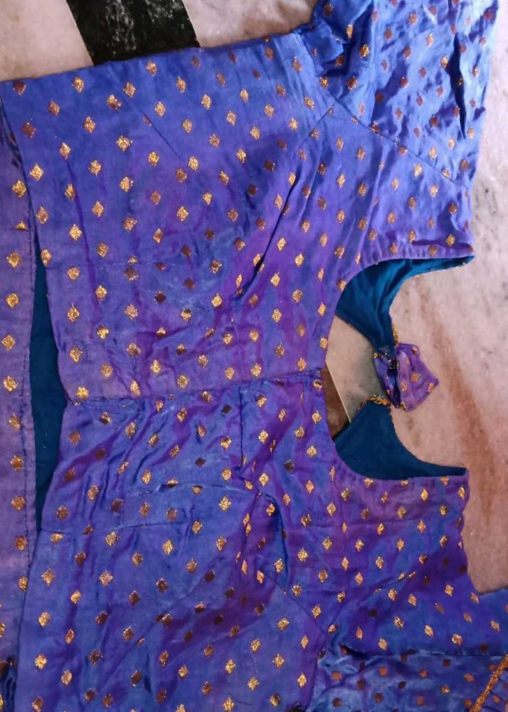 Elegant Blue Blouse