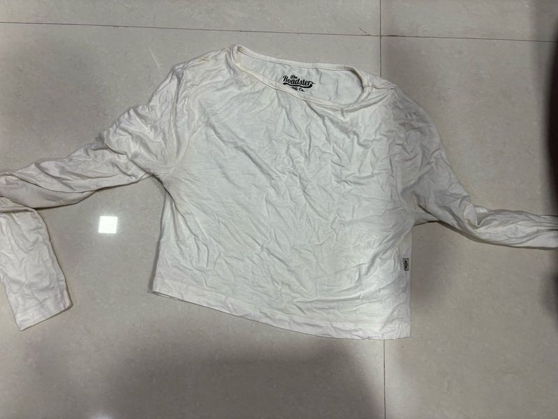 Roadster White Long Sleeve Shirt