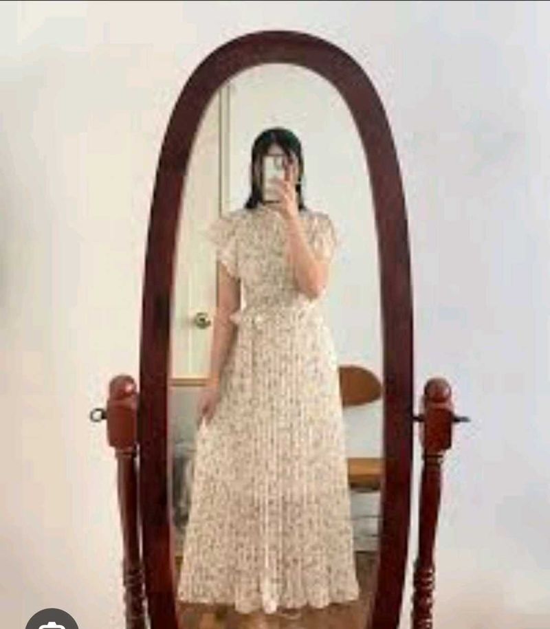 A Beautiful Umbrella Western Gown