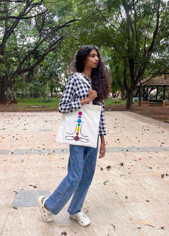 Chakra Yoga Tote Bag