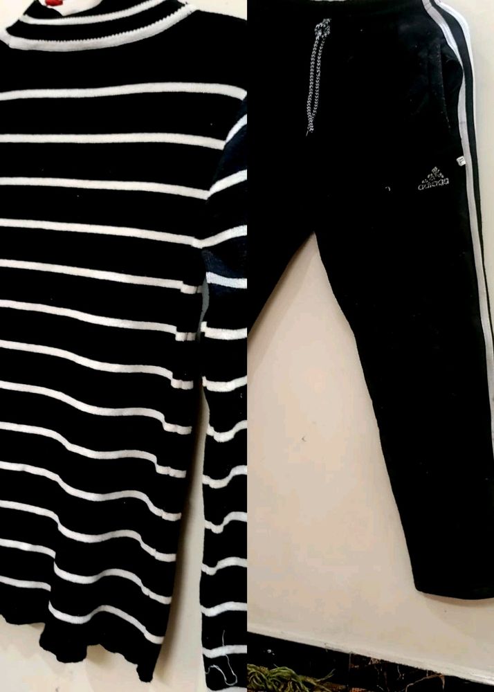 Trousers With Sweater