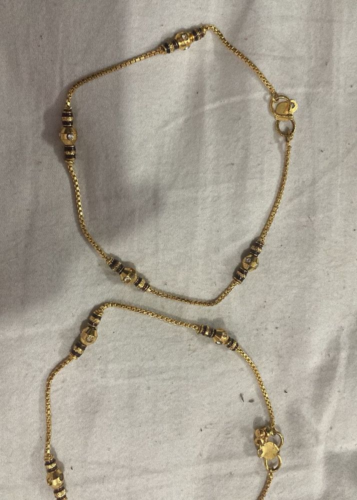 Gold Anklets