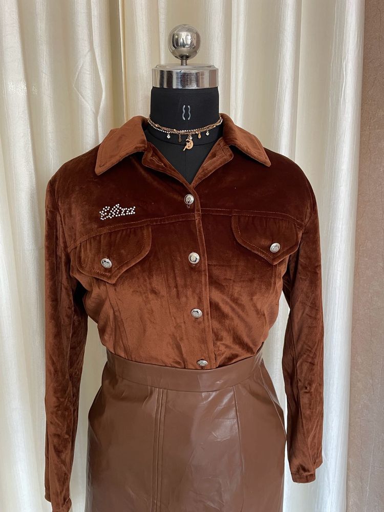 Velvet Blouse