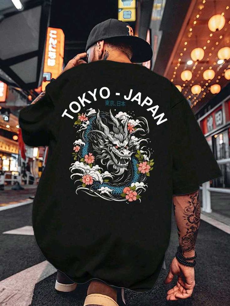 Tokyo Dragon Graphic Tee