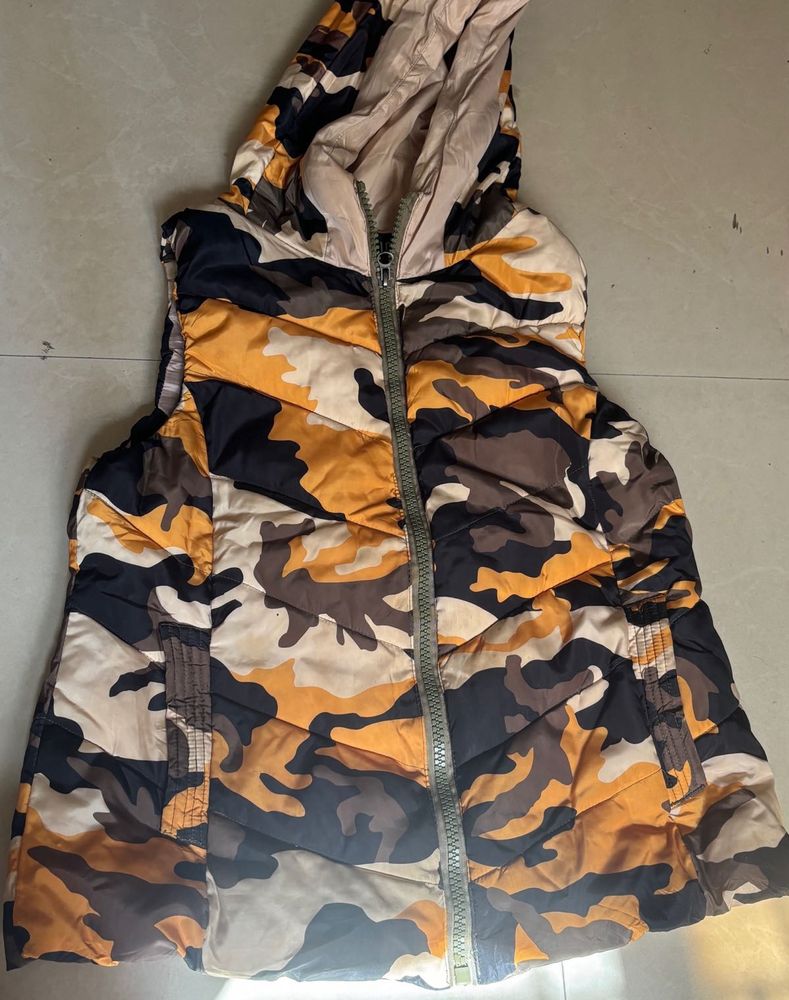 Camo Puffer Vest