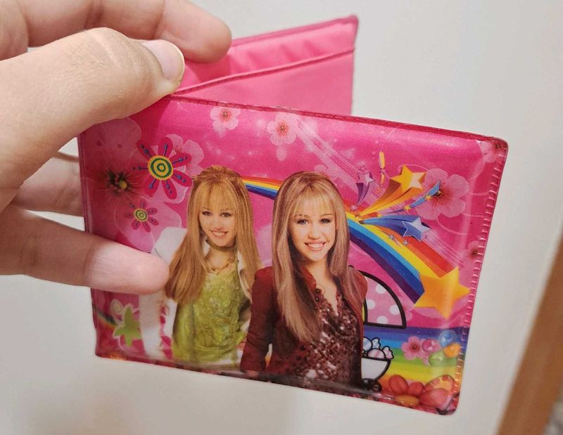 Girls Wallet kids Hannah Montana