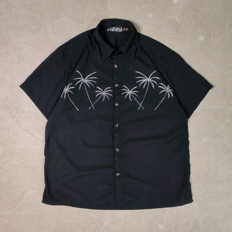Tropical Palm Print Shirt