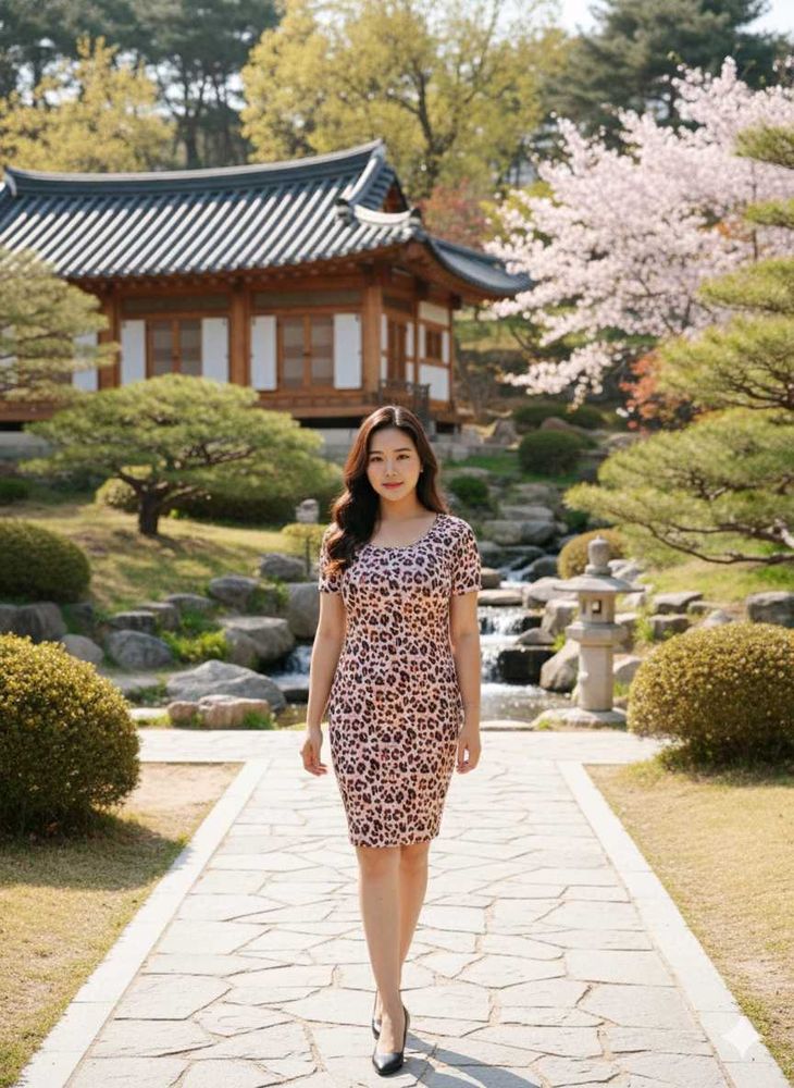 Leopard Print Bodycon Dress