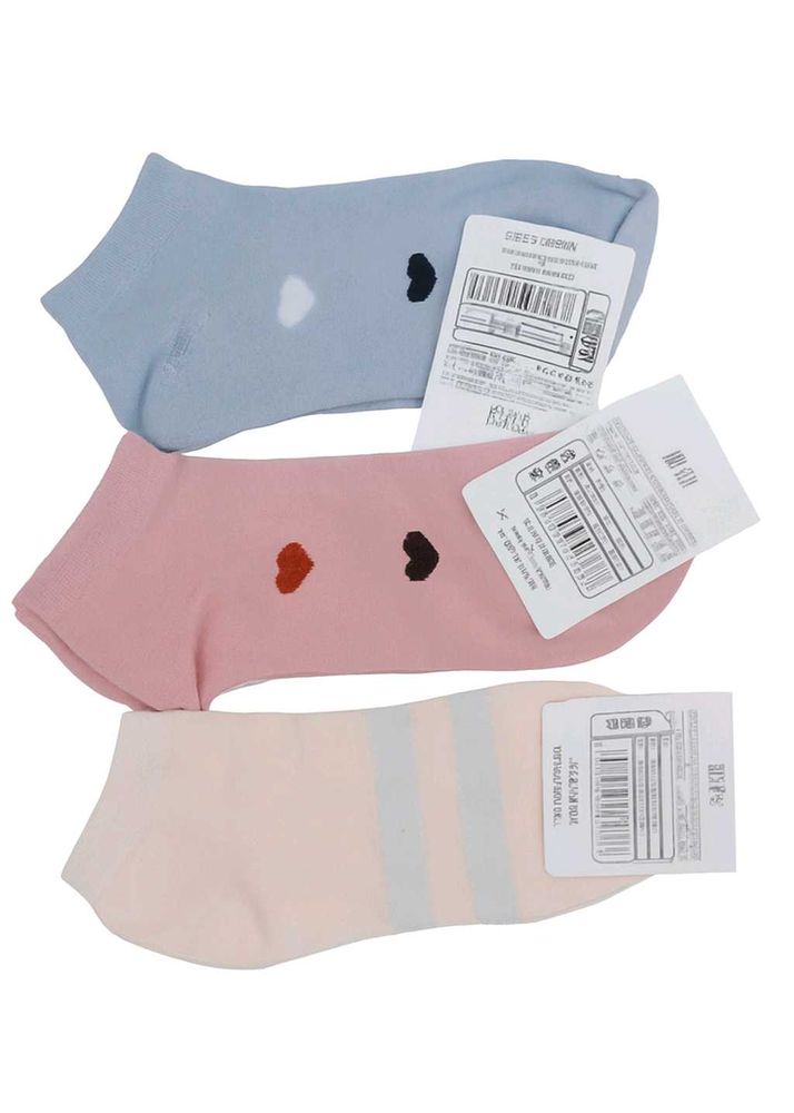 Cute Ankle Socks - 3 Pairs