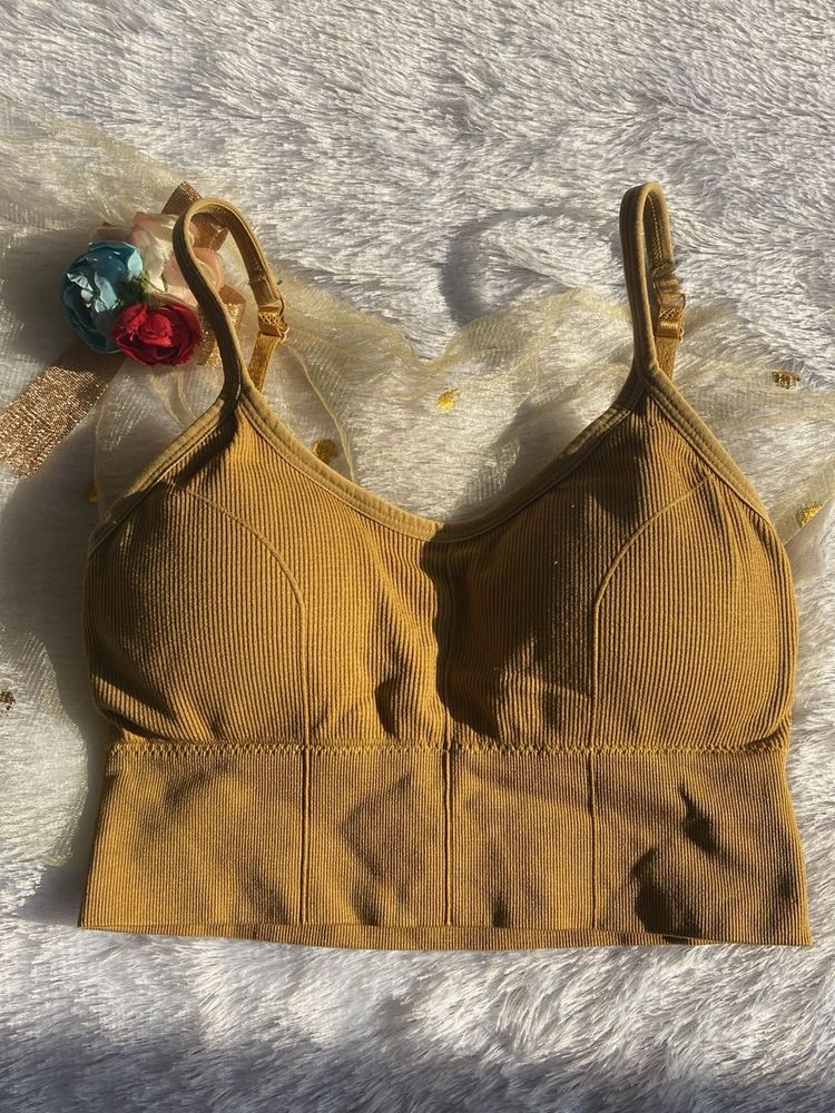 Comfortable Ribbed Bralette