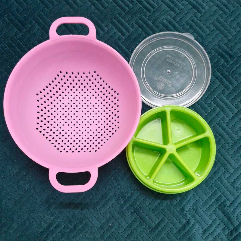 Strainer And Masala Box