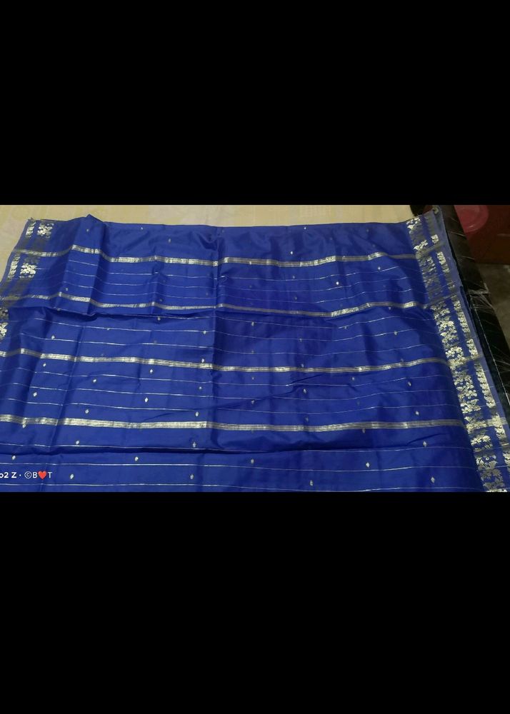 Blue Benarasi Saree