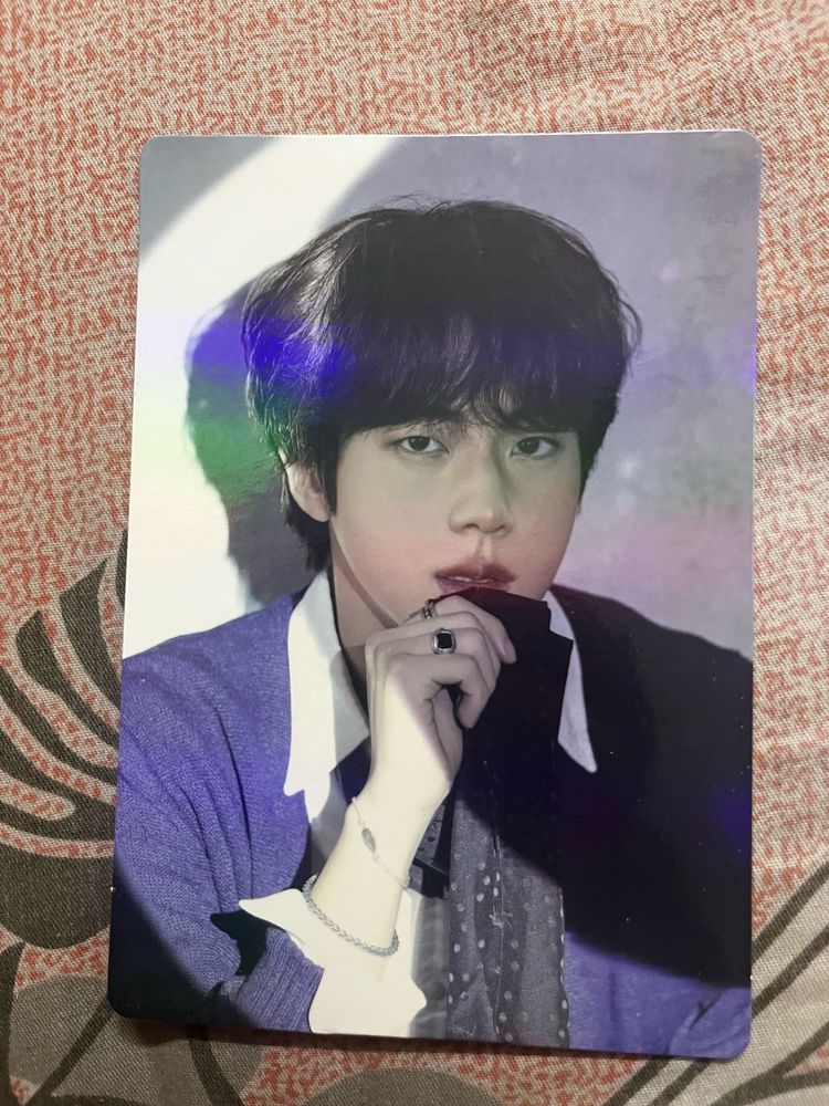 Bts Jin Album Official Hologram Photo Frame