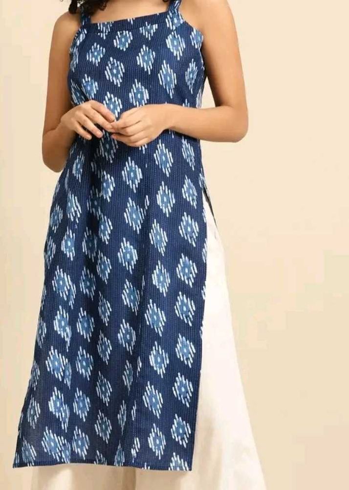 Ananya indigo blue kurti