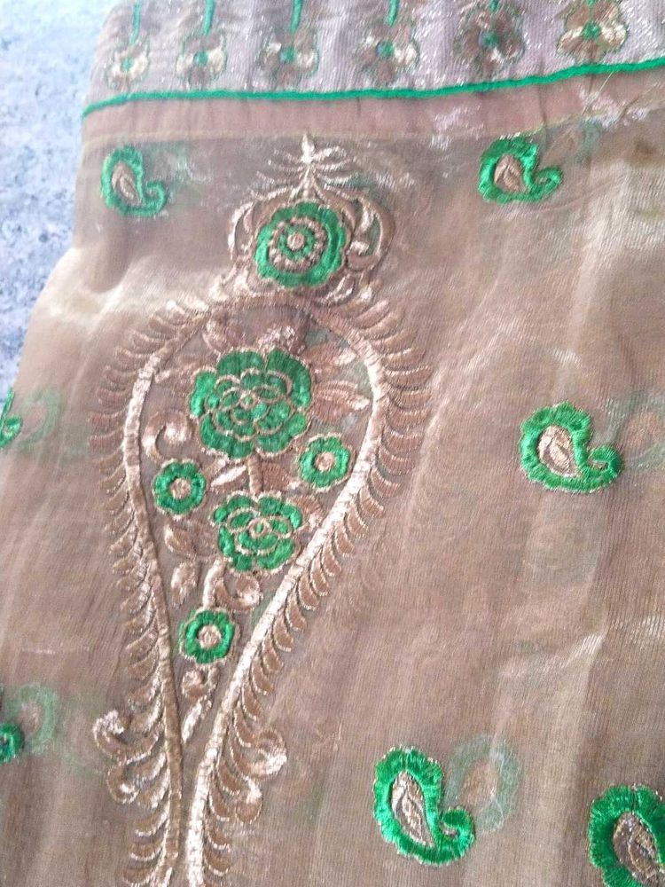 Embroidered Fabric Piece