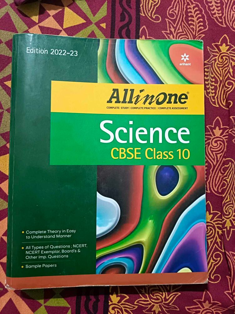 Class 10 Arihant All In One Book For Science Board