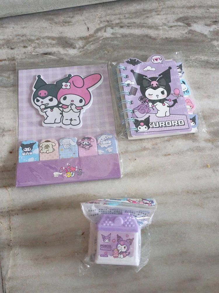 SALE 🌲🆕KUROMI STATIONARY SET