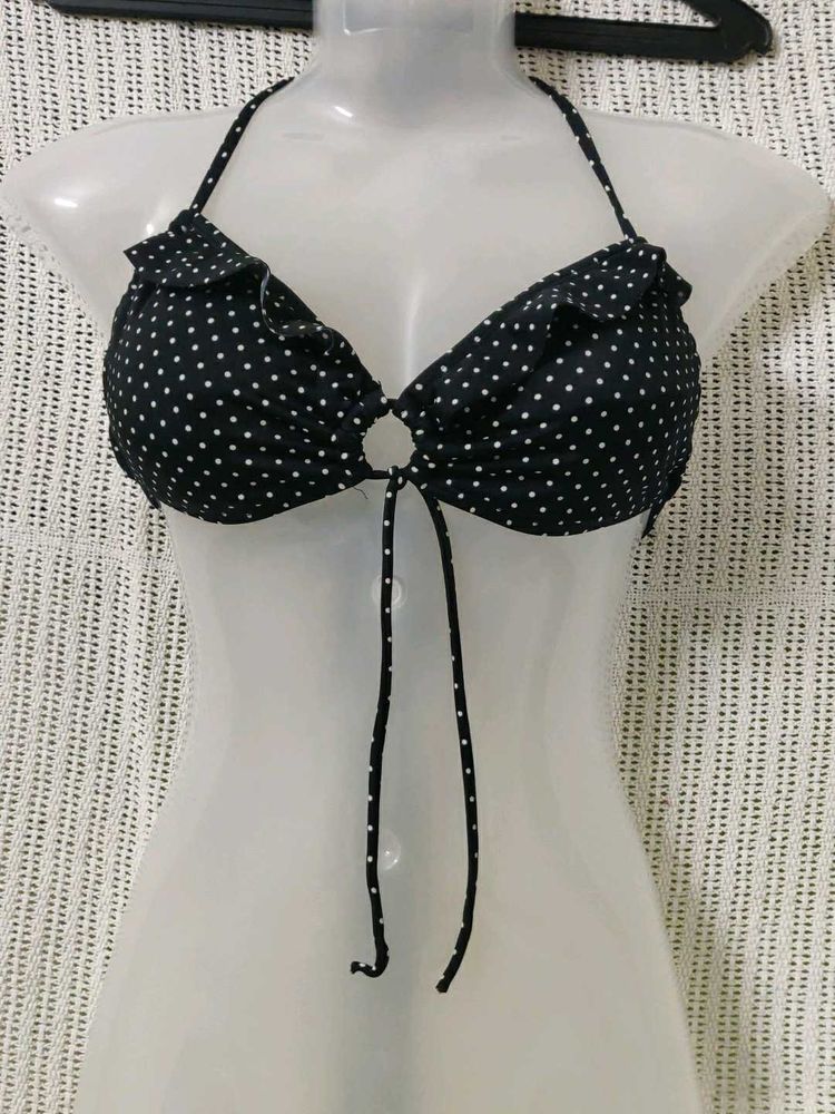 Polka Dot Bikini Top