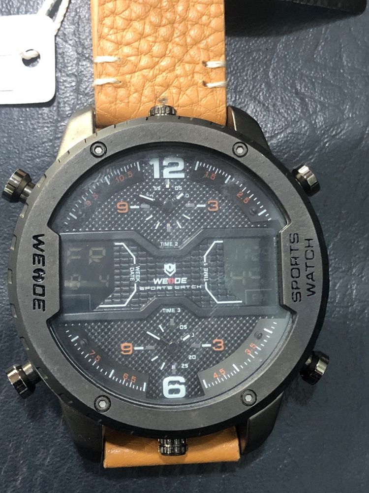 Weide Sports Watch with Dual time zone