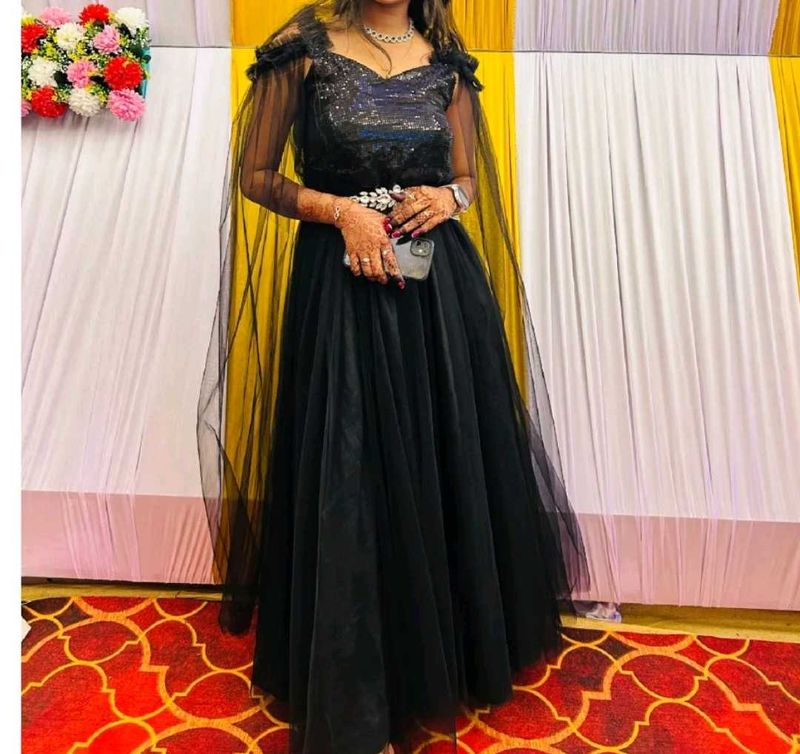 Designer Princess Gown 🖤 colour Available