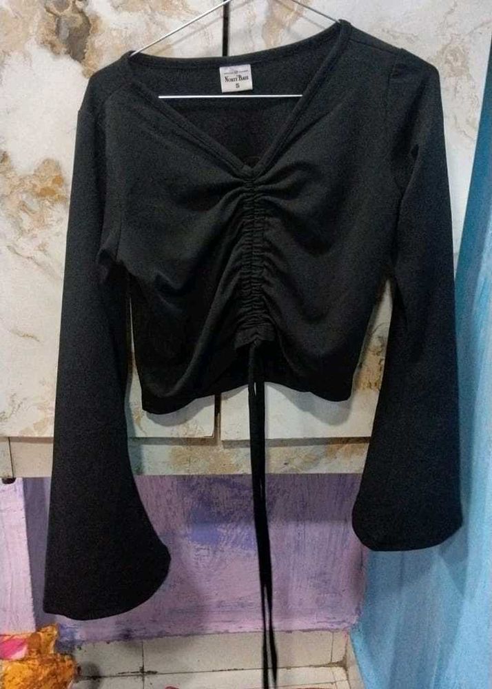 Black Long Sleeve Top