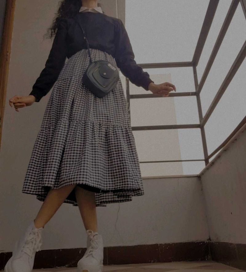 New Korean Midi Frock