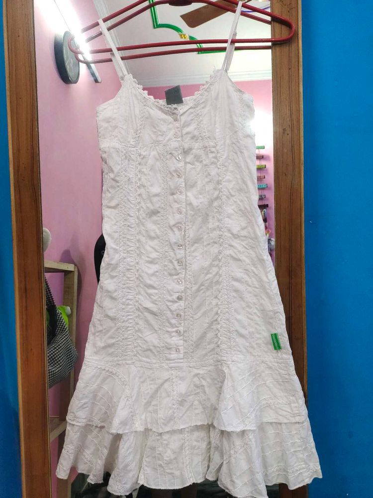 Brand New Coccodrillo White Dress for Girls!✨
