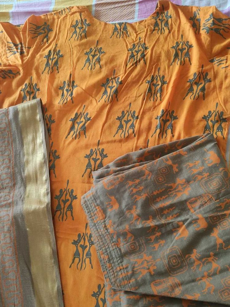 Salwar Kurta Set With Dupatta