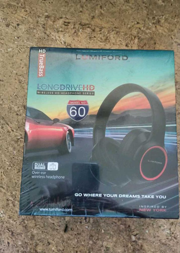 LUMIFORD Wireless Headphone New Sealed Box