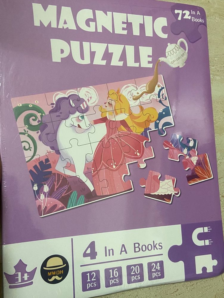 Magentic Puzzle book