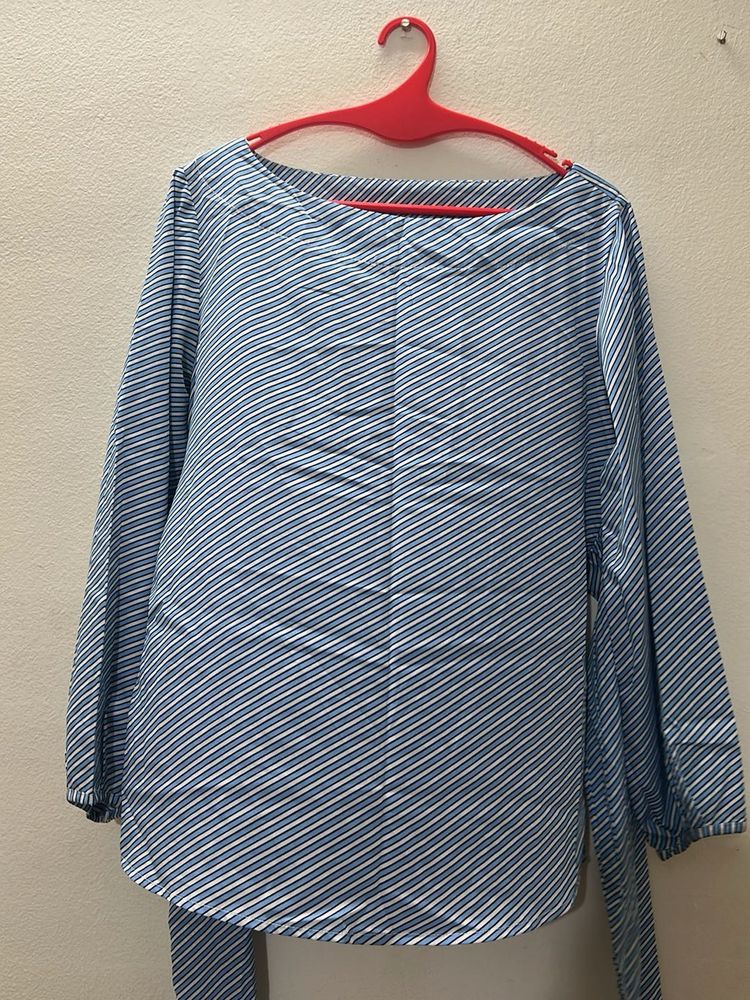 Striped Long Sleeve Top