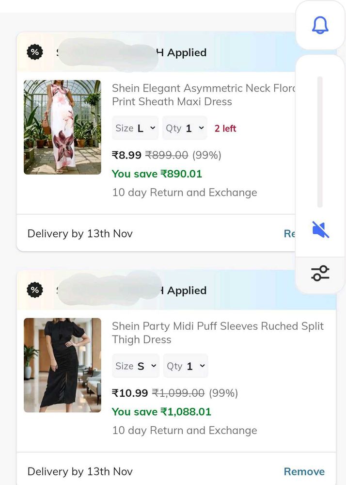 SHEIN coupon 2000 Rs Full usable