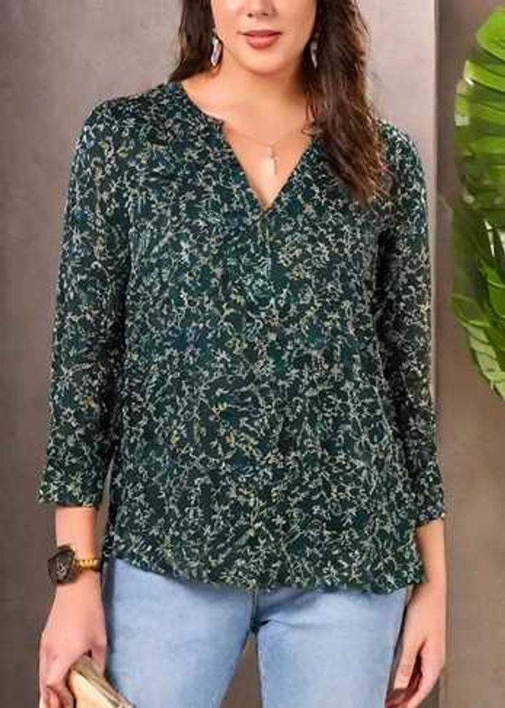 H&amp;M Floral Print Top