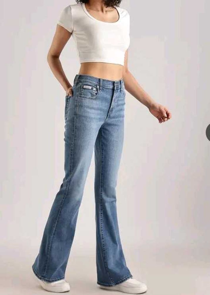 Calvin Klein Flared Denim Jeans