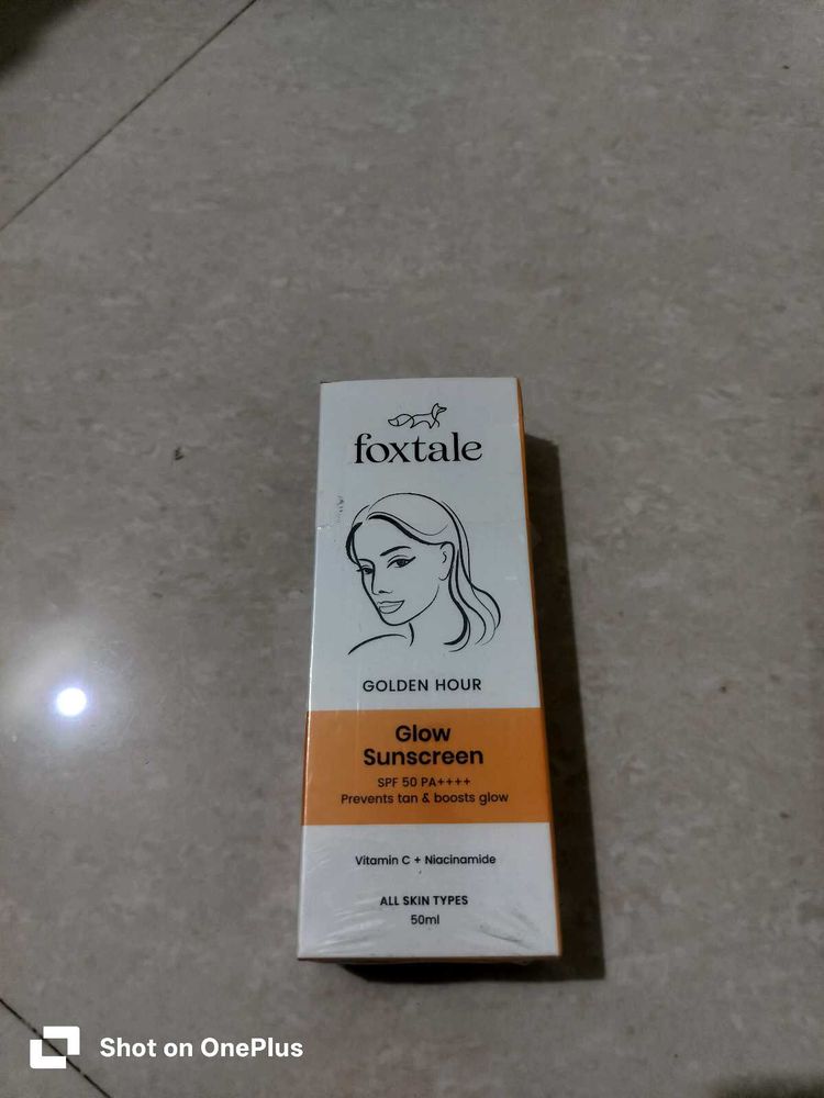 Foxtale Glow Sunscreen SPF 50