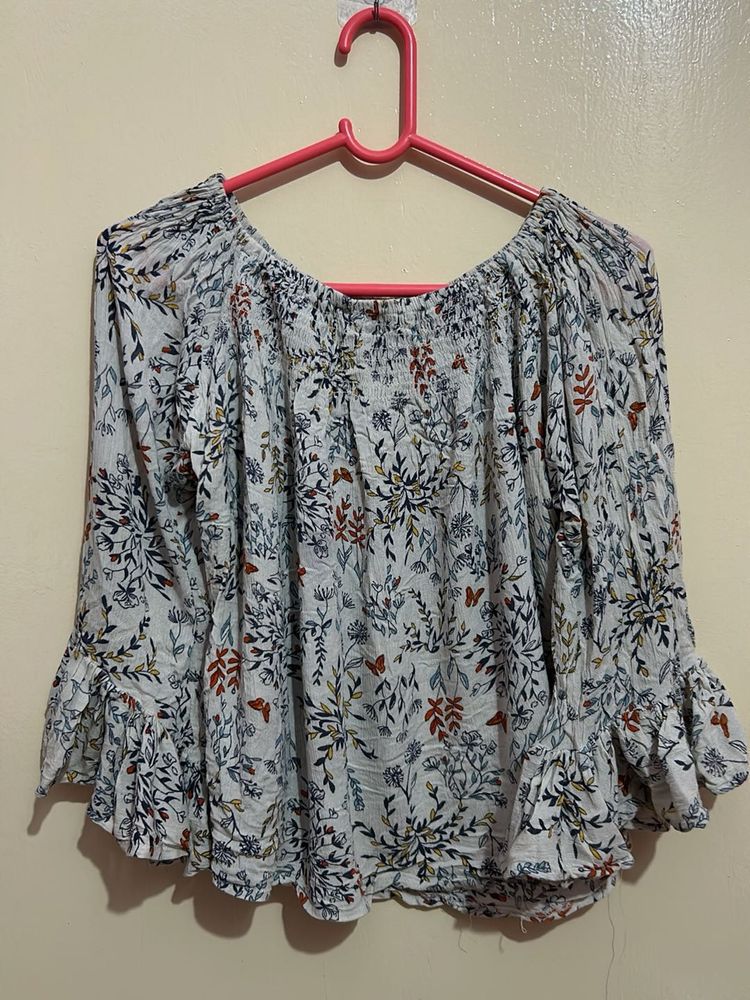 Floral Print Top