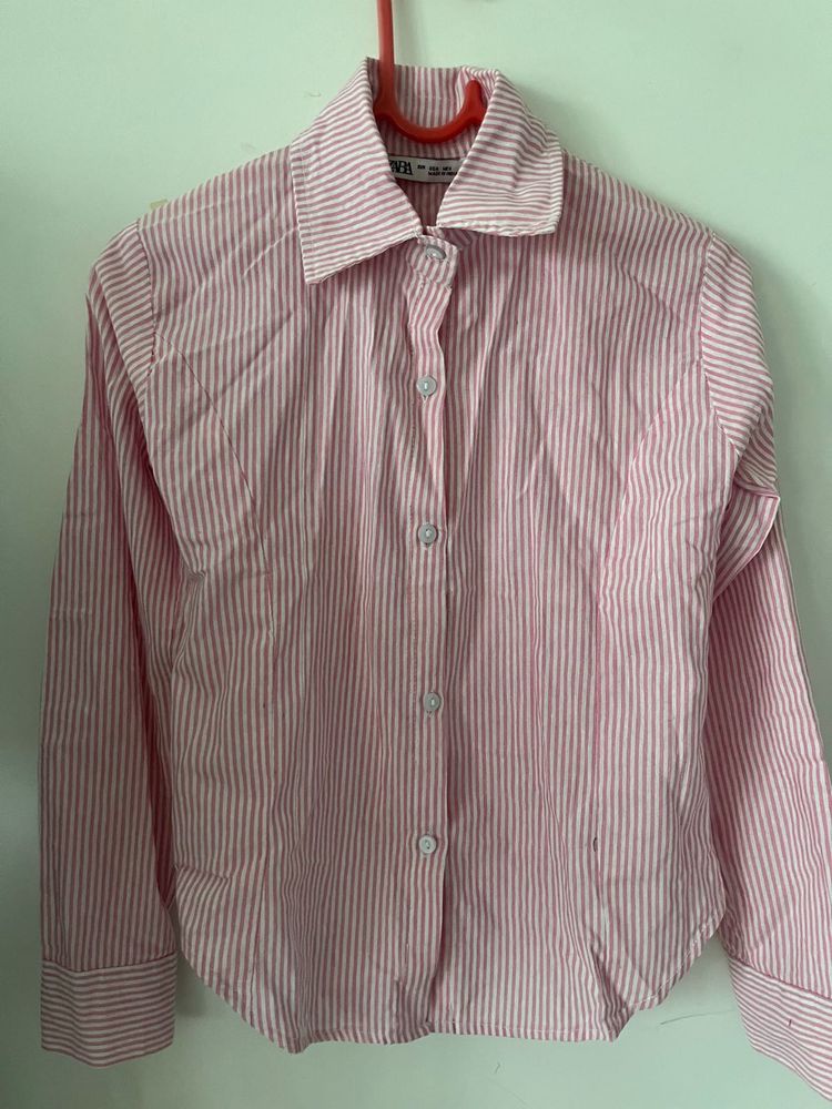 Striped Pink Shirt