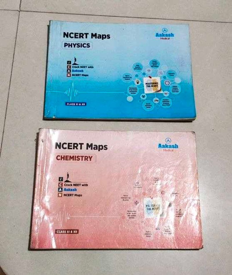 Aakash ncert Maps Physics And  Chemistry