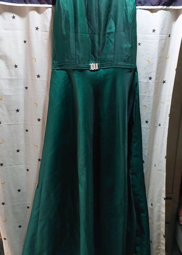 Green Ethnic Party wear