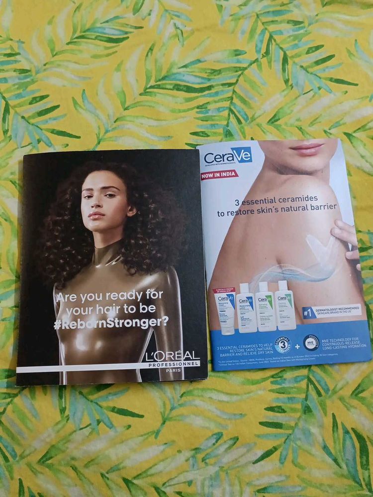 Loreal And Cerave Samples