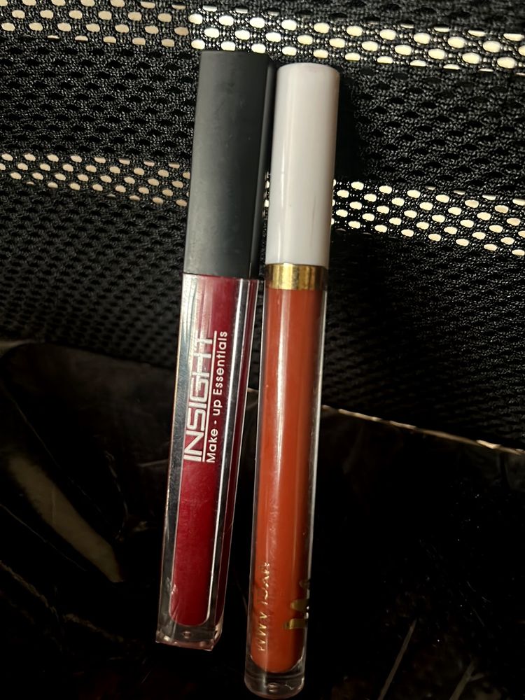Beautiful soft Cherry And Rust Red Liquid Matt