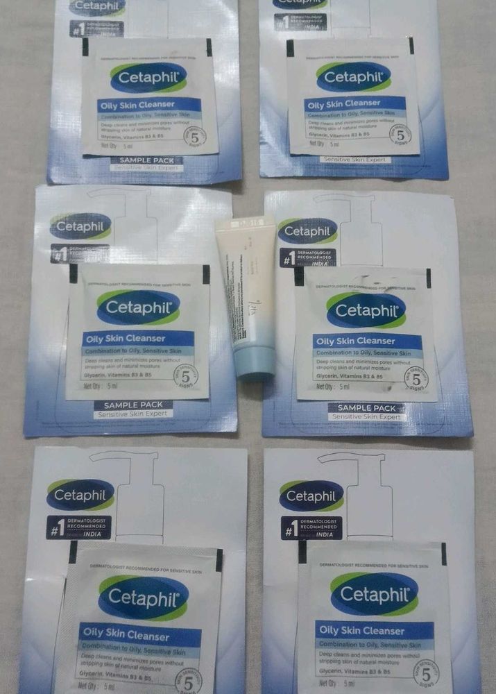 Pack6 Cetaphil Cleanser &amp; 1BeautyOfJohsonSunscreen