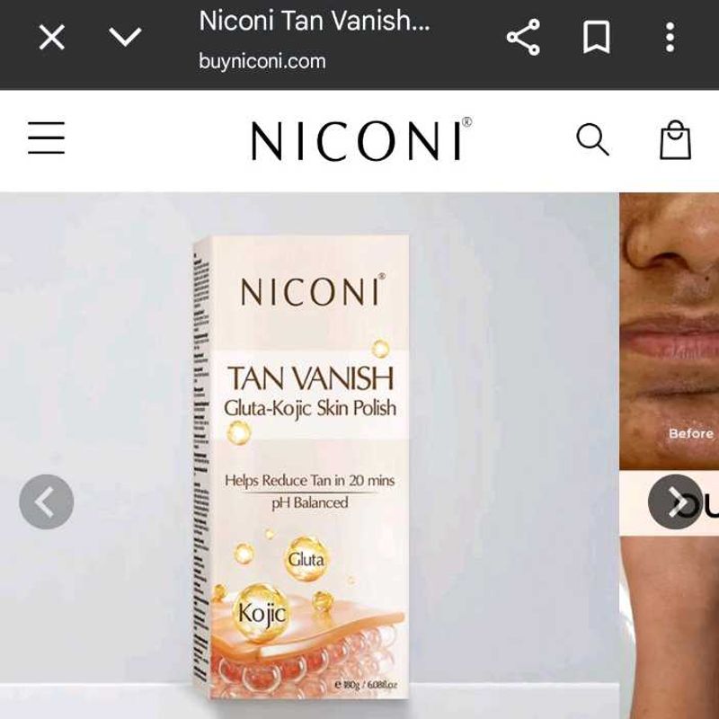 NICONI Tan Vanish Skin Polish