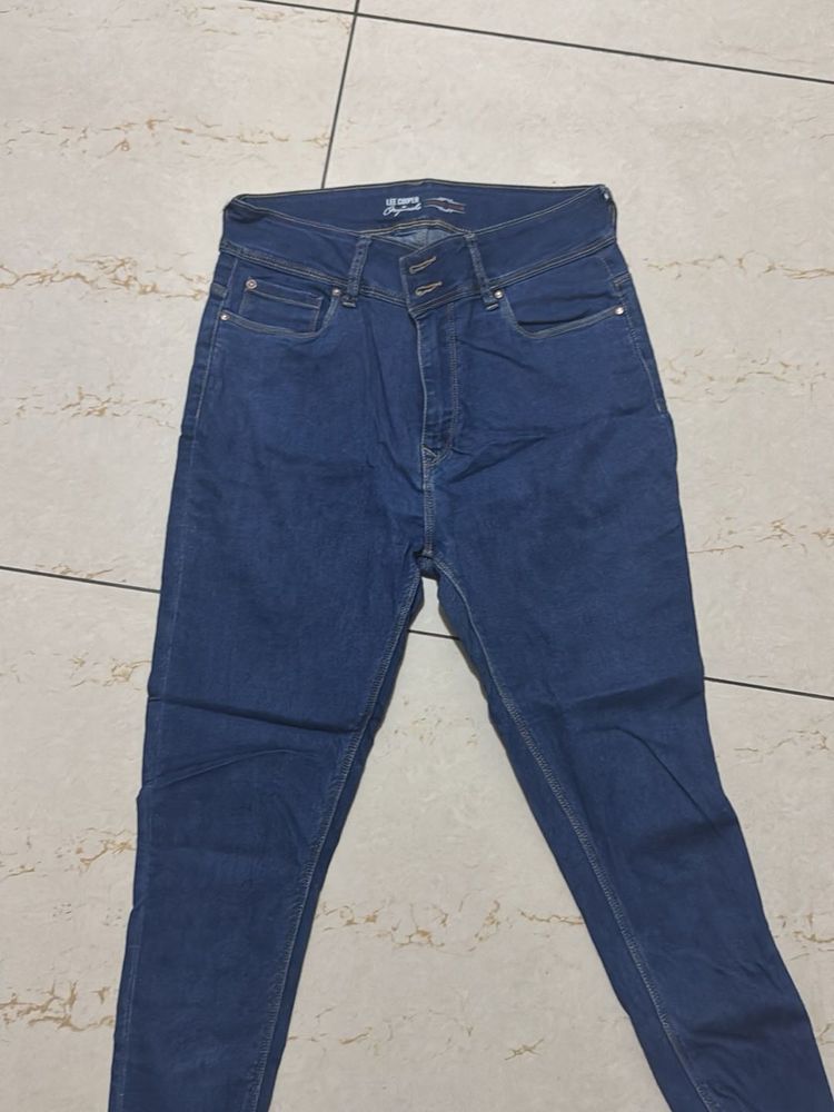 Dark Blue Denim Jeans