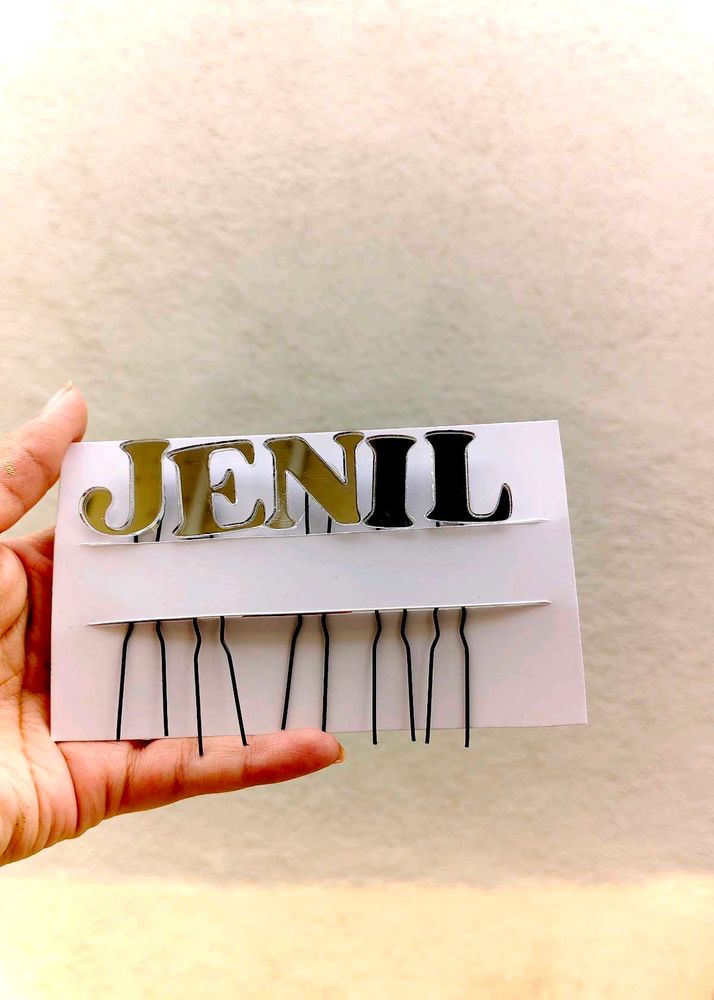 Custom Name Hair Clips