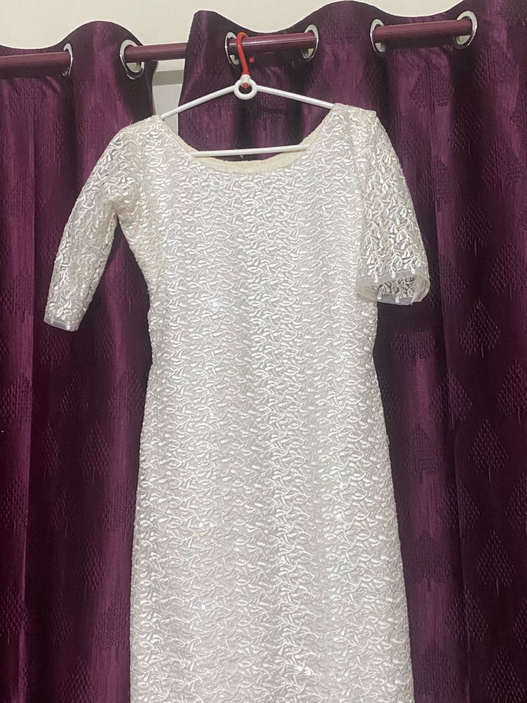 White Lace Dress