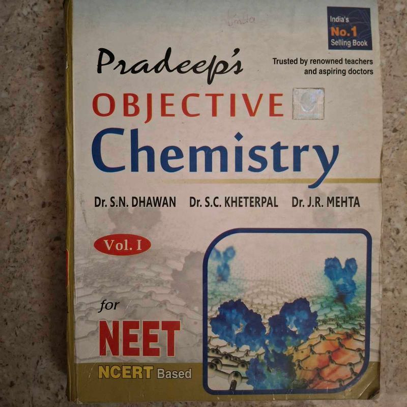Objective Chemistry. Jee Neet Preparation Books