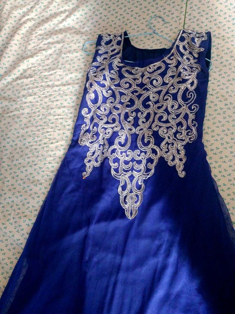 Elegant Blue Ethnic Gown✨💙
