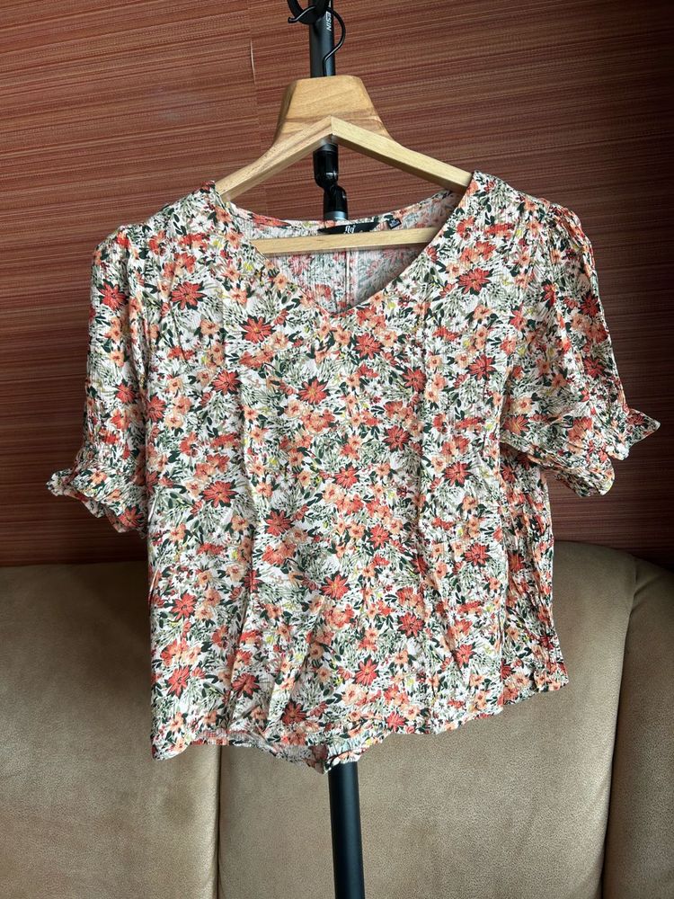 FIG FLORAL TOP