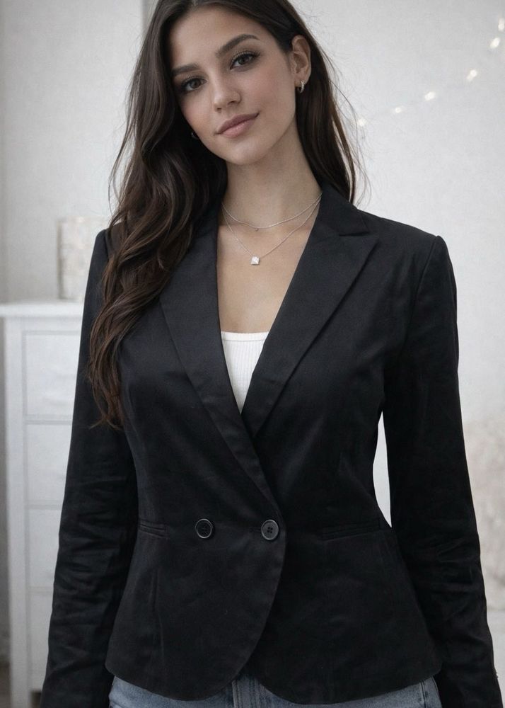 H&amp;M Black Coat